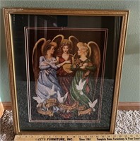 CHRISTMAS PRINT "HARK THE HERALD ANGELS SIG