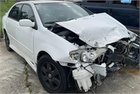 06 Toyota Corolla White