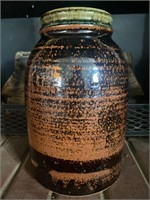 Signed Pottery Jug Vase