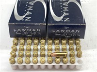 (100 Rds) 9MM Luger Ammo 115 Gr TMJ