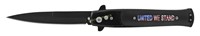 4.75" SWITCHBLADE KNIFE "UNITED WE STAND"
