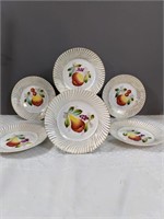 Vintage Fruit Plates
