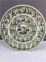 US Presidents Collector Plate Nixon Kettlesprings