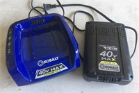 Kobalt 40 volt Battery and Charger