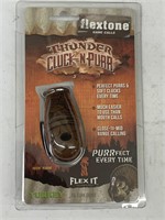 (4x Bid) Flextone Thunder Cluck-N-Purr Turkey Call