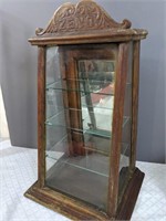 Antique Zeno Gum Wood Countertop Display