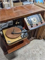 Vintage Zenith Console Radio Phono