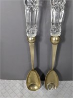 Metal and Glass Serving Utensils