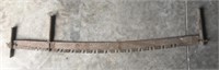 Vintage Antique Two Handed Saw