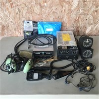 Large lot of aviation / airplane equipment