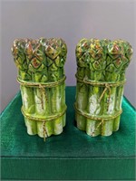 Hand Painted Petites Choses Asparagus Candle