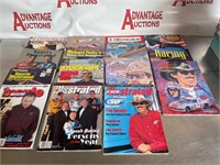 Various NASCAR magazines