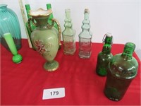 Green glassware, Thomas Forester & Sons