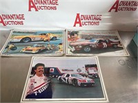 Laminated NASCAR Posters