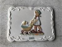 2003 Berta Hummel Goebel Porcelain Post Card