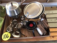 Fondue, Misc. Pans, Coasters, and Creamers