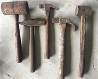 Lot of Hammers / Mallets