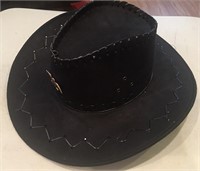 New Black Hat w/ Eagle Pin