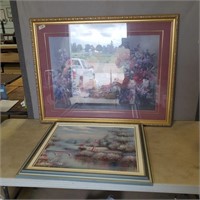 43"x34"  Framed Pictures
