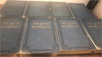 (8) Vintage "The Book Of Knowledge" Children’s