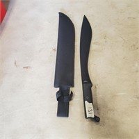 18"L Knife w Sheath