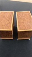(2) Wooden End Tables