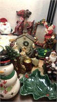 Large Assortment Of Christmas Decorations &