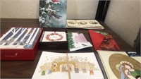 Assortment Of Christmas Cards & Bird Picture
