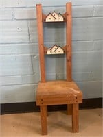 Wooden Birdhouse Chair