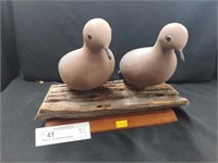 Modern Folk Art Pigeon Decoys