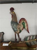 Folk Art Rooster Weathervane