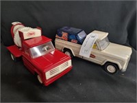 (3) Buddy L, Structo, Tonka Trucks