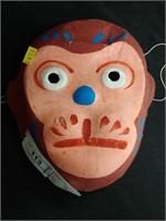 Paper Mache Monkey Face Mask