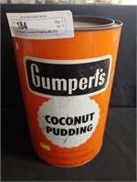 Tin Gumpert's Coconut Pudding 8lb Tin
