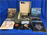 RECORDS & RECORD PLAYER