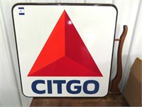 Citgo square advertising sign-30 in. square