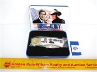 Collector's knife. 2004 Presidential election