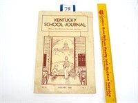 January 1934 Kentucky School Journal of the