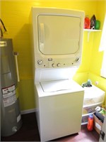 Like new GE stackable washer and dryer. Has