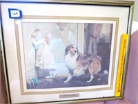 Framed print: A Special Pleader. Unknown