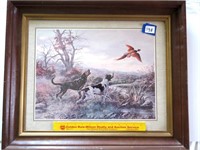 Matted and framed wildlife print by Vincente Roso