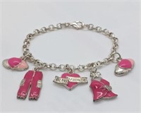 "Be my Valentine" Charm Bracelet