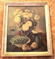 Vintage Framed Print - 19" x 23"