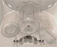 Lot of Assorted Glass Items (13pc)