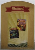 Mariani Plums wood sign