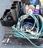 Pallet of Stove pipe, Hose and Misc. *C