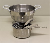 Strainer and Measuring Cups