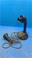 Candlestick old phone