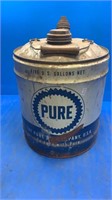 Pure 5 gallon can