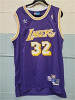 Signed LA Lakers Magic Johnson Jersey